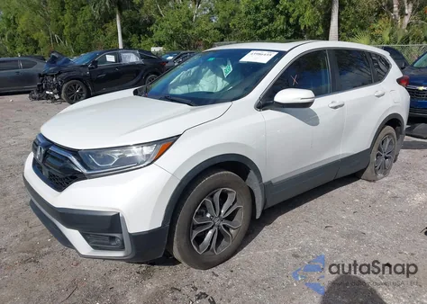 2022 Honda Cr-V Awd Ex-L из США, поврежденный, VIN 7FARW2H80NE038854
